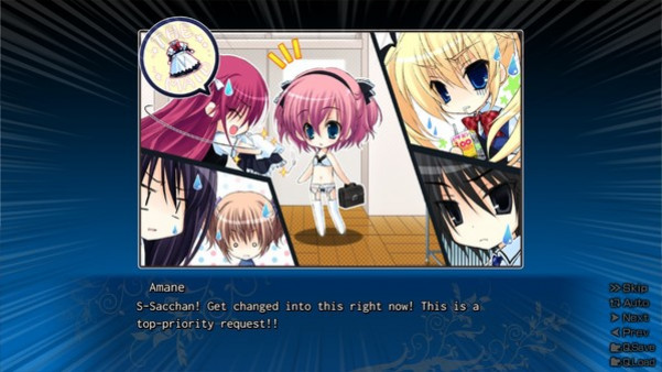 Игра The Fruit of Grisaia, скриншот