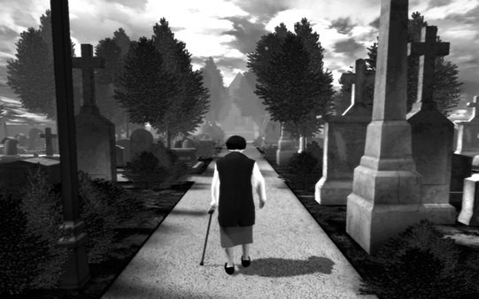 Игра The Graveyard, скриншот