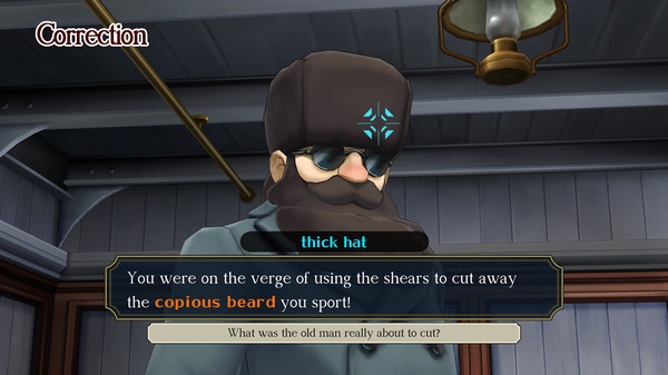 Игра The Great Ace Attorney Chronicles, скриншот