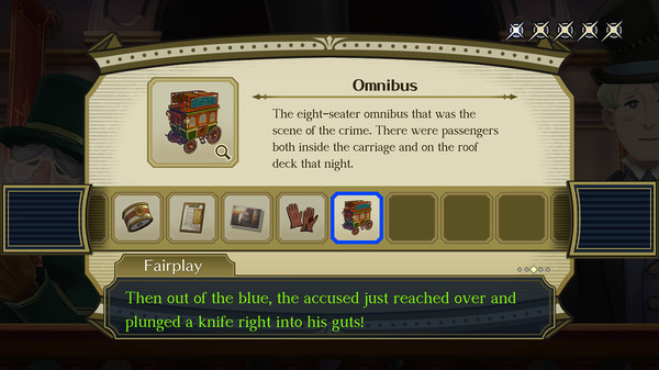 Игра The Great Ace Attorney Chronicles, скриншот