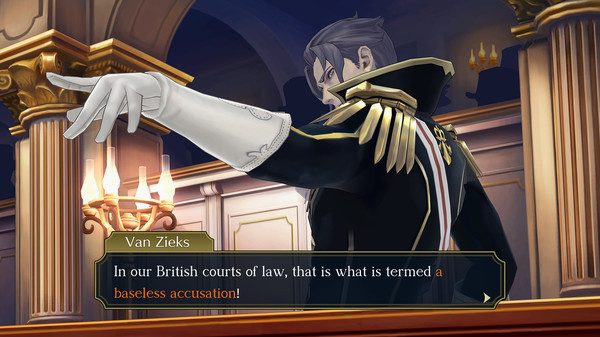 Игра The Great Ace Attorney Chronicles, скриншот