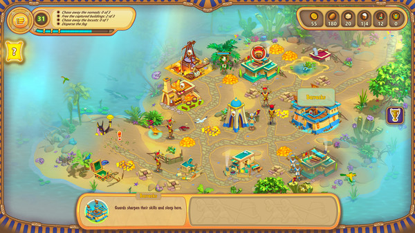 Игра The Great Empire: Relic of Egypt, скриншот