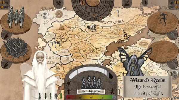 Игра The Great Fantasy Struggle, скриншот