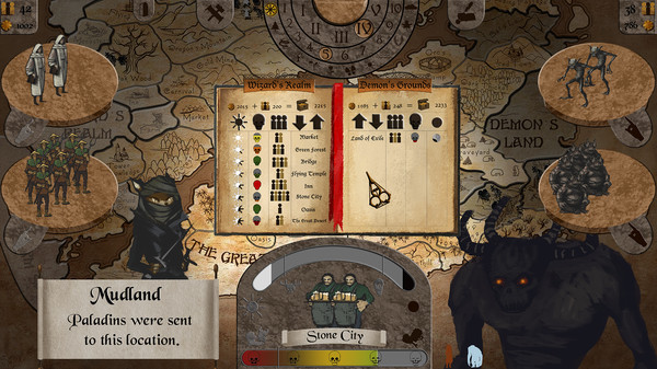 Игра The Great Fantasy Struggle, скриншот