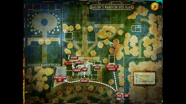 Игра The Great Gatsby: Secret Treasure, скриншот
