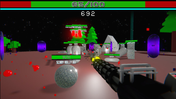Игра THE GREAT GEOMETRIC MULTIVERSE TOUR, скриншот