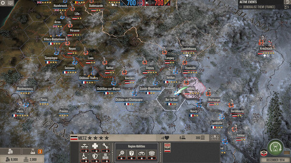 Игра The Great War: Western Front, скриншот