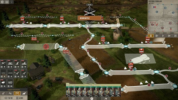 Игра The Great War: Western Front, скриншот