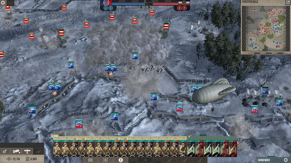 Игра The Great War: Western Front, скриншот