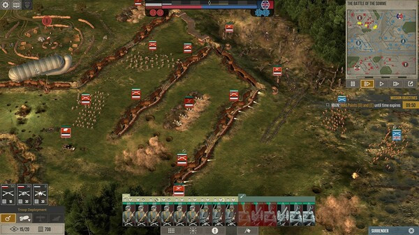 Игра The Great War: Western Front, скриншот