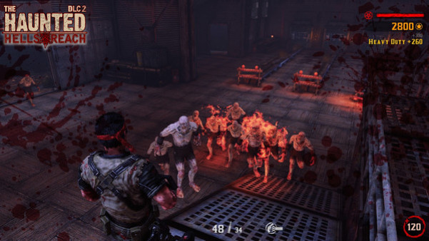Игра The Haunted: Hells Reach DLC 2 The Fog, скриншот