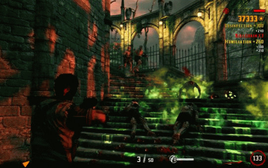 Игра The Haunted: Hells Reach, скриншот