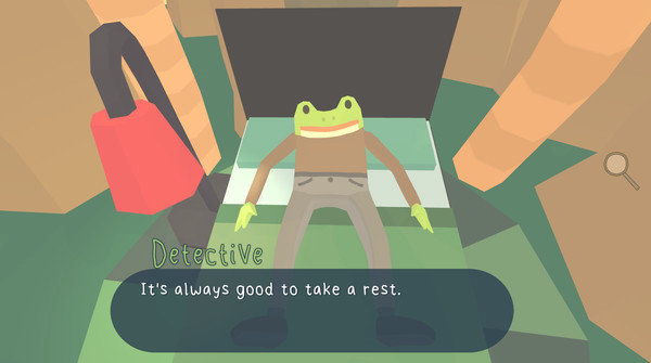 Игра The Haunted Island, a Frog Detective Game, скриншот