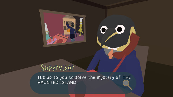 Игра The Haunted Island, a Frog Detective Game, скриншот