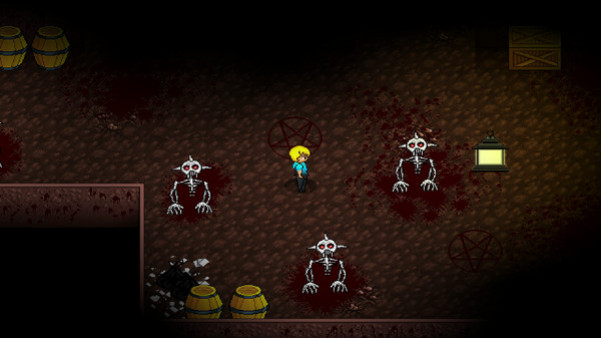 Игра The Haunted Tunnel, скриншот