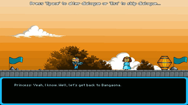 Игра The Hero of Bangaona, скриншот
