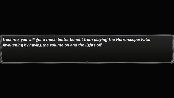 Игра The Horrorscope: Fatal Awakening, скриншот