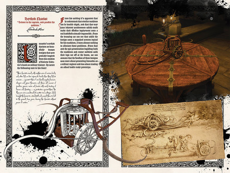 Игра The House of Da Vinci: The Art Book, скриншот
