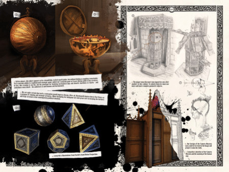 Игра The House of Da Vinci: The Art Book, скриншот