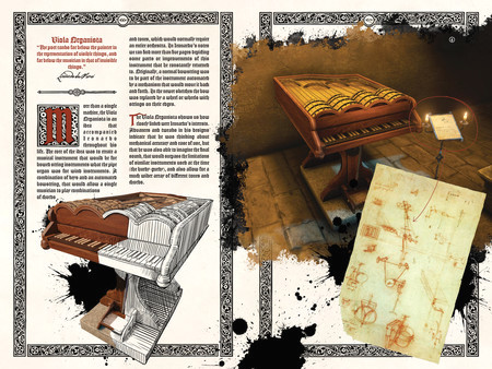 Игра The House of Da Vinci: The Art Book, скриншот