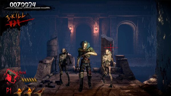 Игра THE HOUSE OF THE DEAD 2: Remake, скриншот