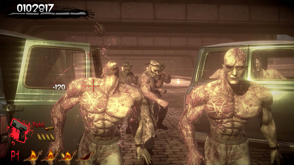 Игра THE HOUSE OF THE DEAD 2: Remake, скриншот