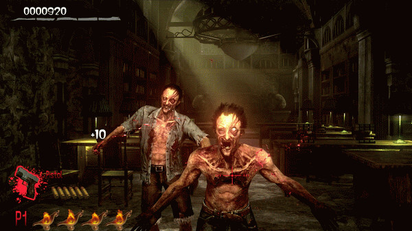 Игра THE HOUSE OF THE DEAD 2: Remake, скриншот