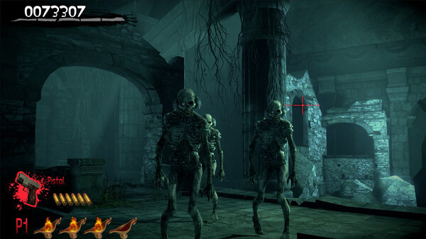 Игра THE HOUSE OF THE DEAD 2: Remake, скриншот