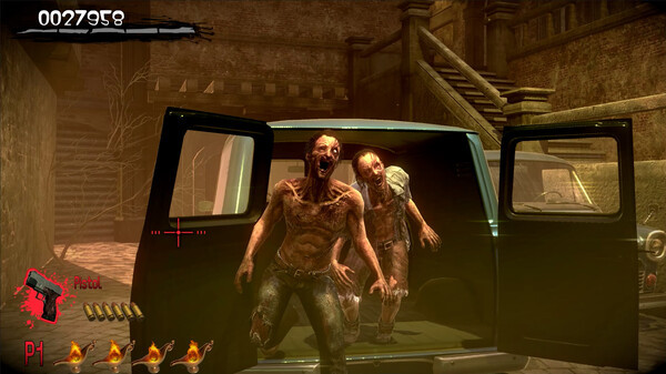 Игра THE HOUSE OF THE DEAD 2: Remake, скриншот