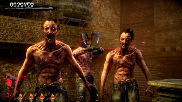 Игра THE HOUSE OF THE DEAD 2: Remake, скриншот