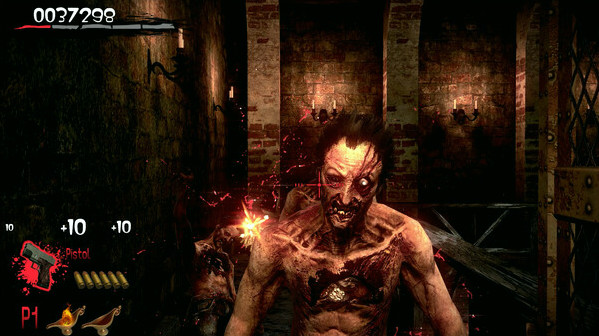 Игра THE HOUSE OF THE DEAD 2: Remake, скриншот