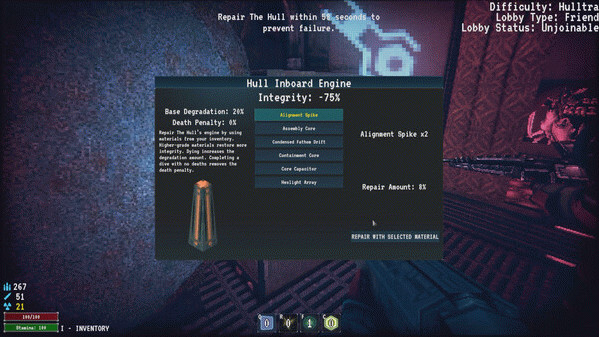 Игра The Hull, скриншот
