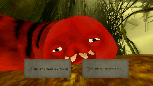 Игра The Hungry Fly, скриншот