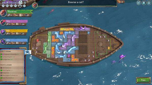 Игра The Isle of Cats, скриншот