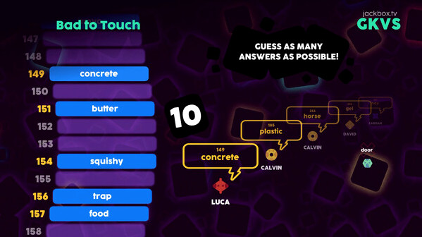 Игра The Jackbox Survey Scramble, скриншот