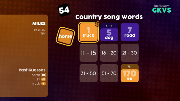 Игра The Jackbox Survey Scramble, скриншот