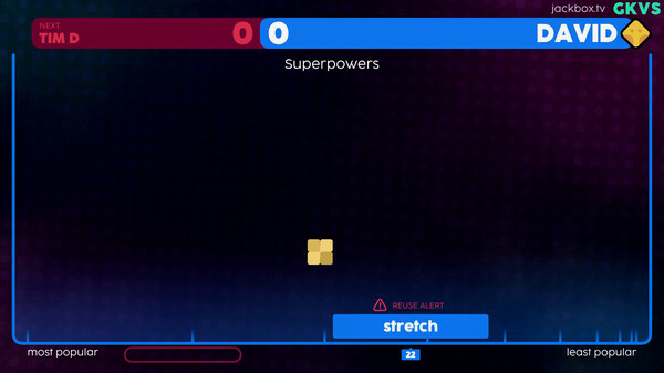 Игра The Jackbox Survey Scramble, скриншот