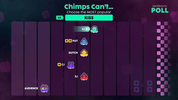 Игра The Jackbox Survey Scramble, скриншот
