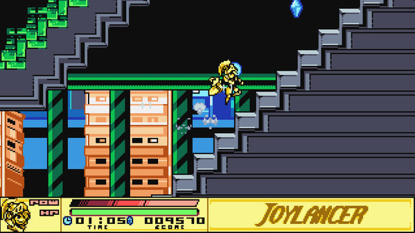 Игра The Joylancer: Legendary Motor Knight, скриншот