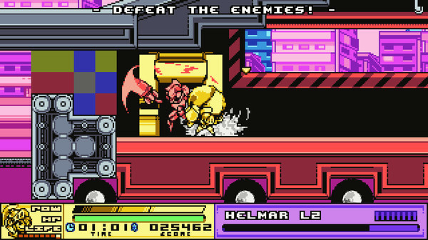 Игра The Joylancer: Legendary Motor Knight, скриншот