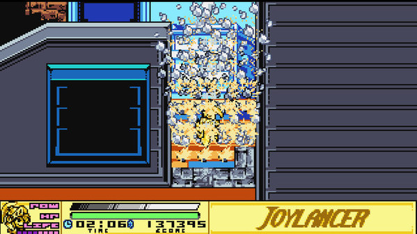 Игра The Joylancer: Legendary Motor Knight, скриншот