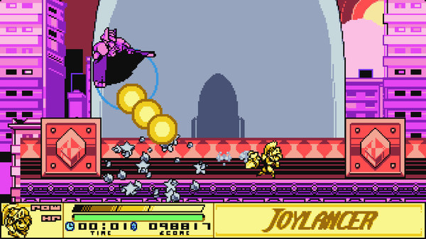 Игра The Joylancer: Legendary Motor Knight, скриншот