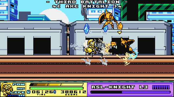 Игра The Joylancer: Legendary Motor Knight, скриншот
