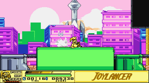 Игра The Joylancer: Legendary Motor Knight, скриншот