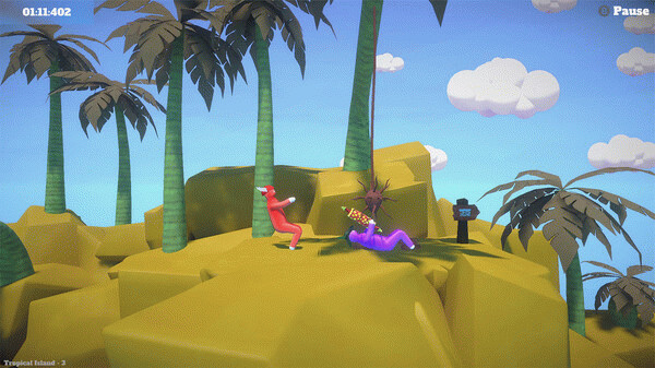 Игра The Jump Guys, скриншот