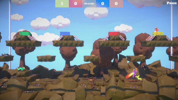 Игра The Jump Guys, скриншот