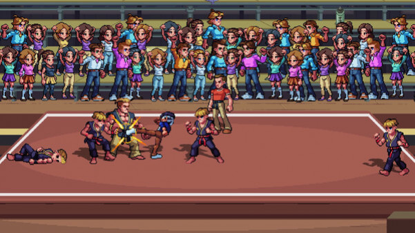 Игра The Karate Kid: Street Rumble, скриншот