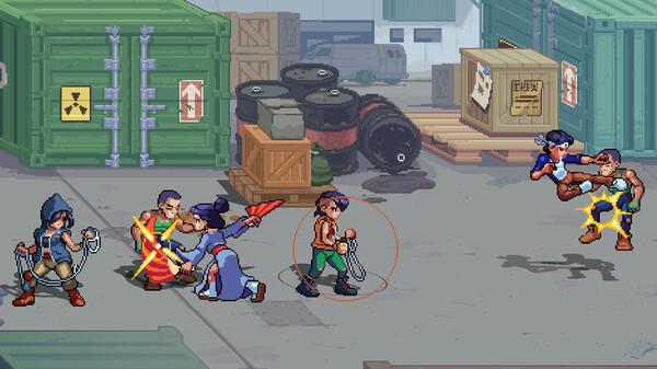 Игра The Karate Kid: Street Rumble, скриншот
