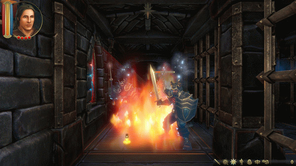 Игра The Keep, скриншот