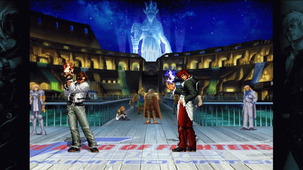 Игра THE KING OF FIGHTERS 2002 UNLIMITED MATCH, скриншот